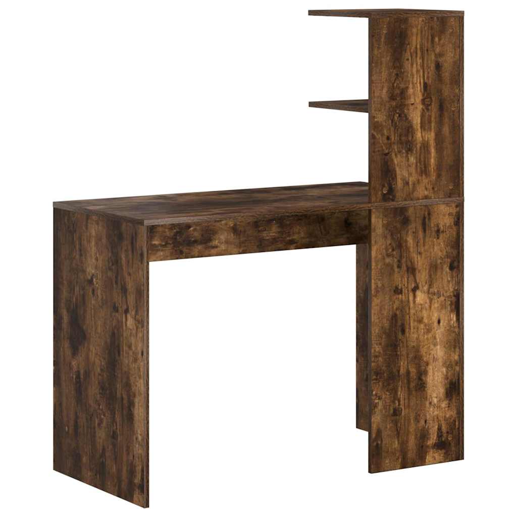 Bureau Chêne fumé 102 x 50 x 124 cm Bois d'ingénierie - XIOS