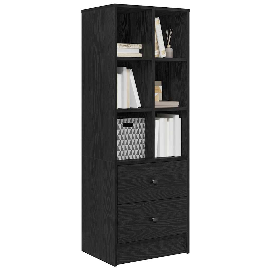 Haut Armoire Chêne noir 45,5 x 34 x 127 cm Bois d'ingénierie - XIOS