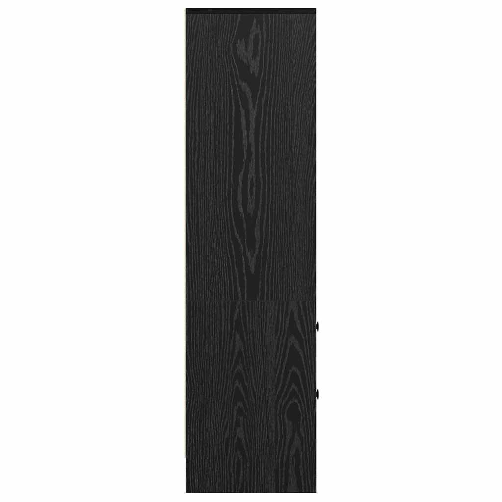 Haut Armoire Chêne noir 45,5 x 34 x 127 cm Bois d'ingénierie - XIOS