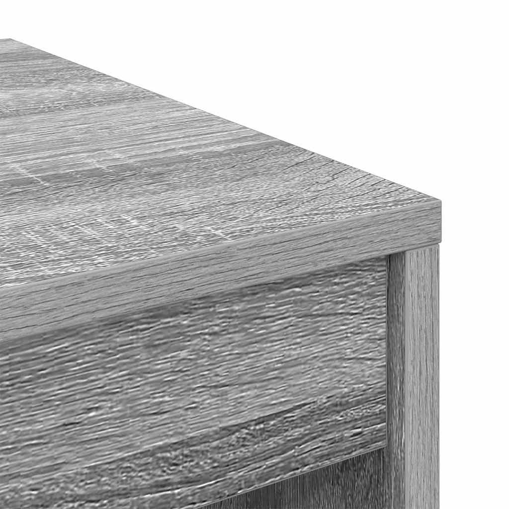 Bureau Sonoma gris 60 x 40 x 76 cm Bois d'ingénierie - XIOS