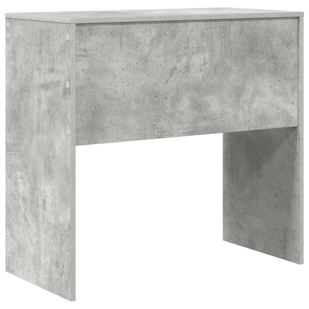Bureau Gris béton 80 x 40 x 76 cm Bois d'ingénierie - XIOS