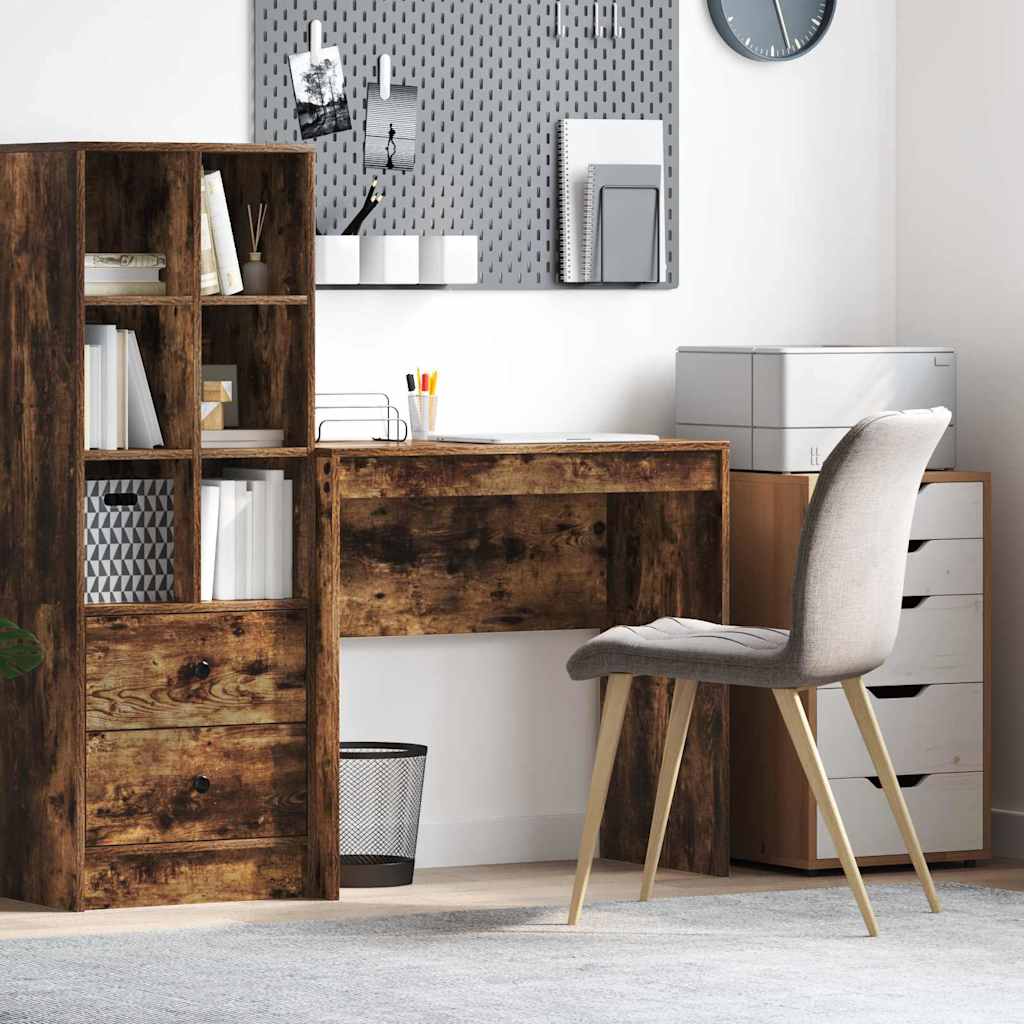 Bureau Chêne fumé 80 x 40 x 76 cm Bois d'ingénierie - XIOS