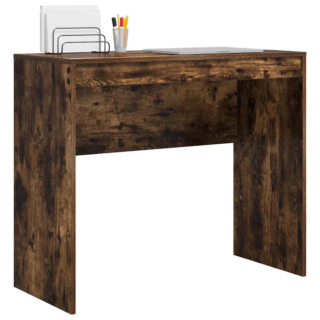 Bureau Chêne fumé 90 x 40 x 76 cm Bois d'ingénierie - XIOS