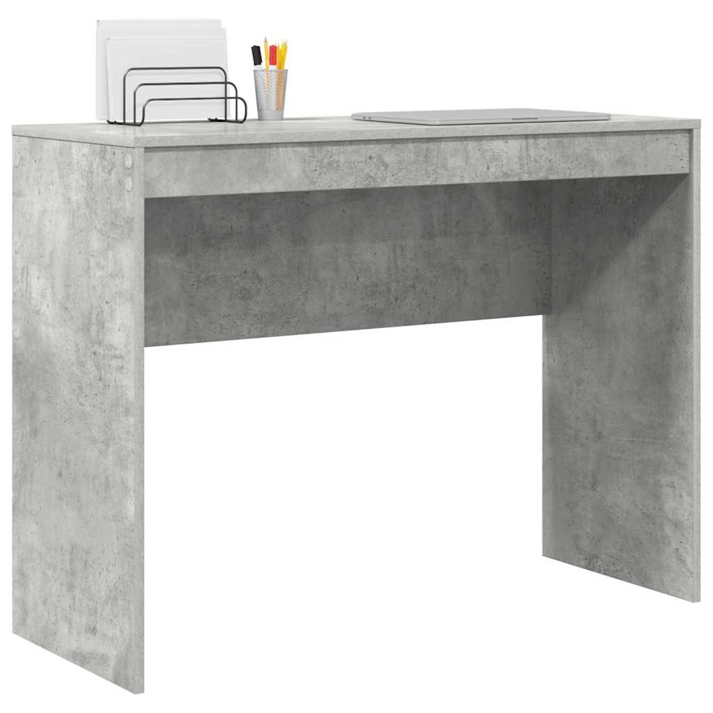 Bureau Gris béton 100 x 40 x 76 cm Bois d'ingénierie - XIOS