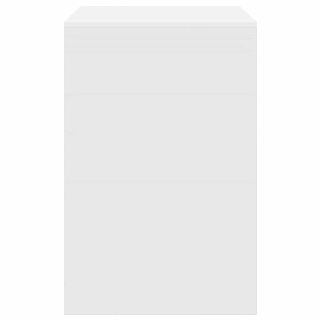 Bureau Blanc 80 x 50 x 76 cm Bois d'ingénierie - XIOS