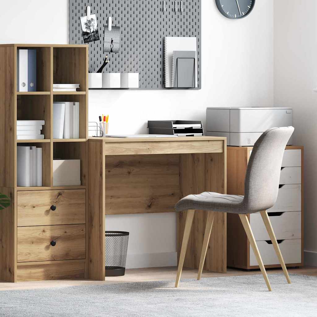 Bureau chêne artisanal 80 x 50 x 76 cm Bois d'ingénierie - XIOS