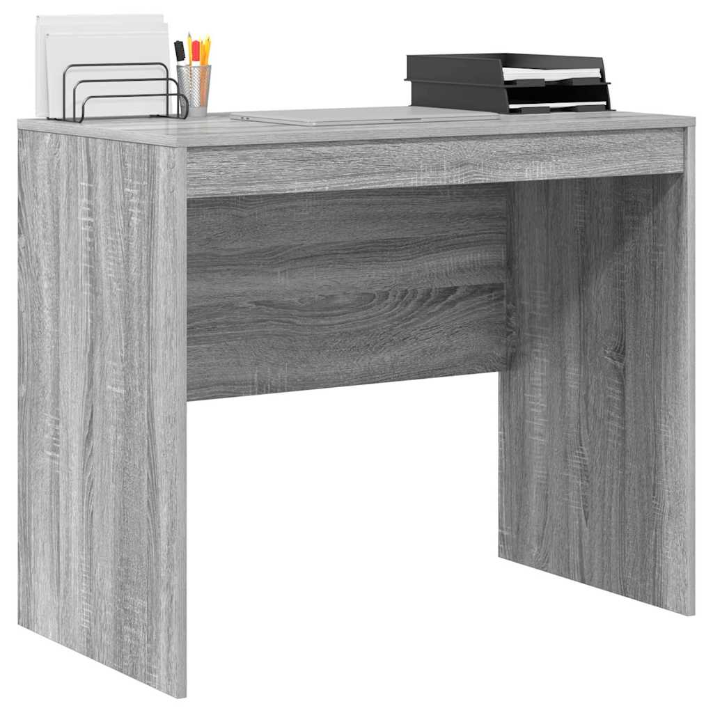 Bureau Sonoma gris 90 x 50 x 76 cm Bois d'ingénierie - XIOS