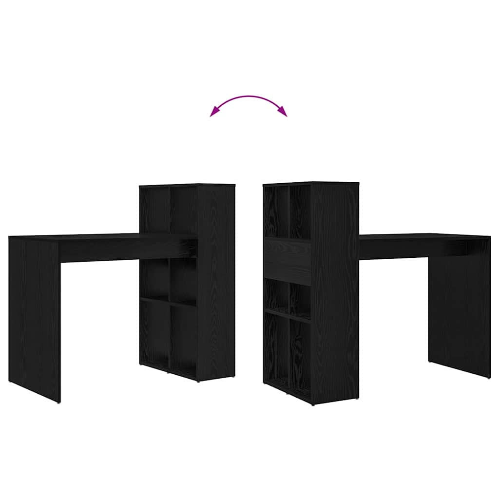 Bureau Chêne noir 108 x 55 x 103,5 cm Bois d'ingénierie - XIOS