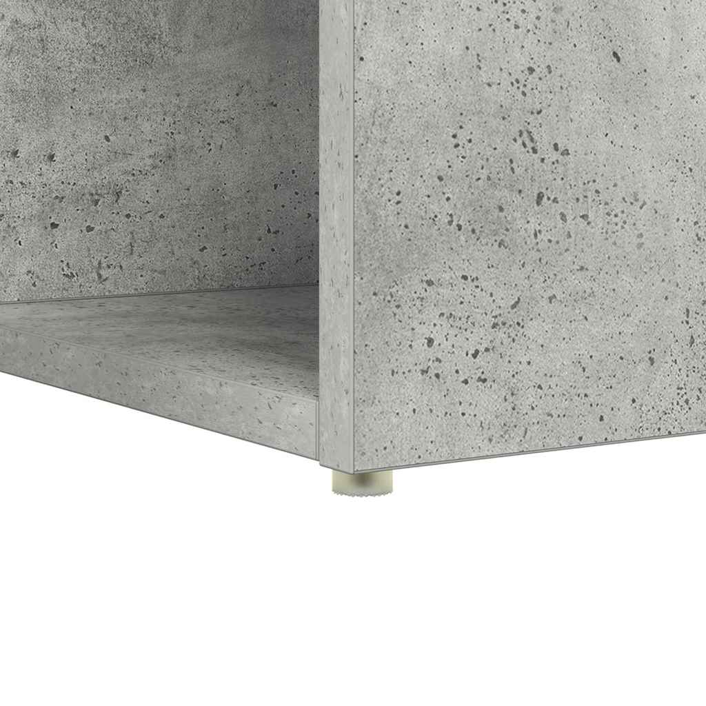 Bureau Gris béton 108 x 55 x 103,5 cm Bois d'ingénierie - XIOS