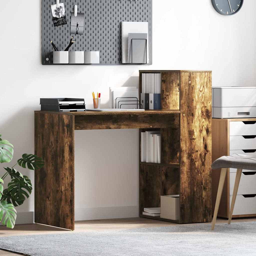 Bureau Chêne fumé 108 x 55 x 103,5 cm Bois d'ingénierie - XIOS