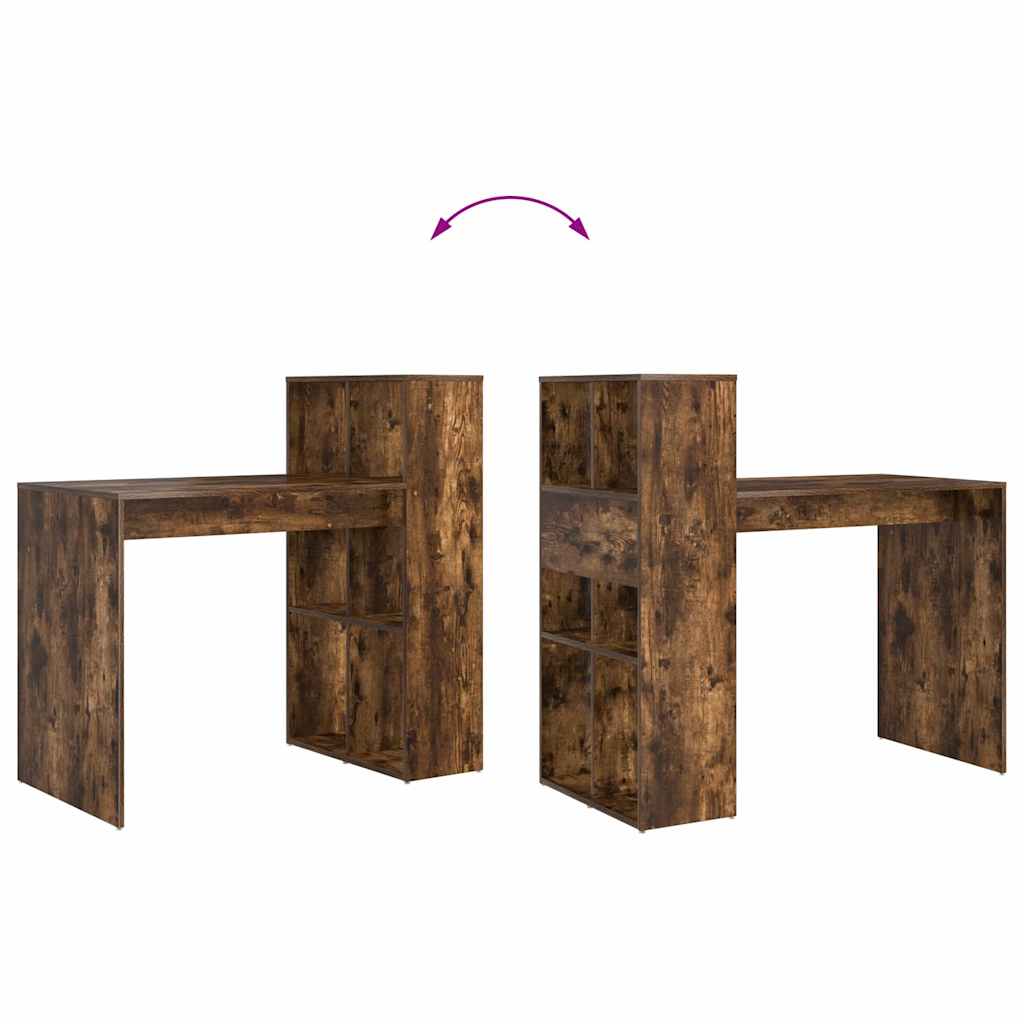 Bureau Chêne fumé 108 x 55 x 103,5 cm Bois d'ingénierie - XIOS