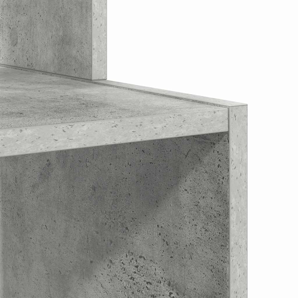 Bureau Gris béton 106 x 40 x 88.5 cm Bois d'ingénierie - XIOS