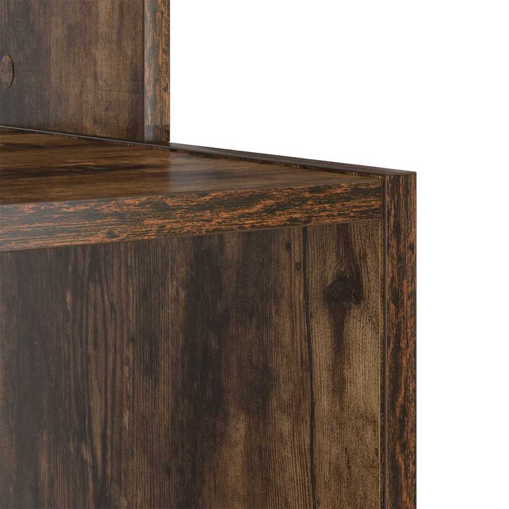 Bureau Chêne fumé 106 x 40 x 88.5 cm Bois d'ingénierie - XIOS
