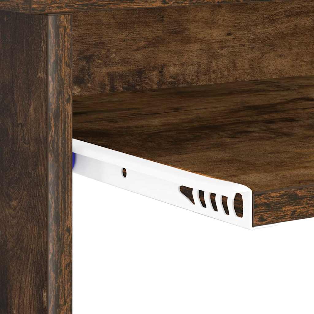 Bureau Chêne fumé 106 x 40 x 88.5 cm Bois d'ingénierie - XIOS