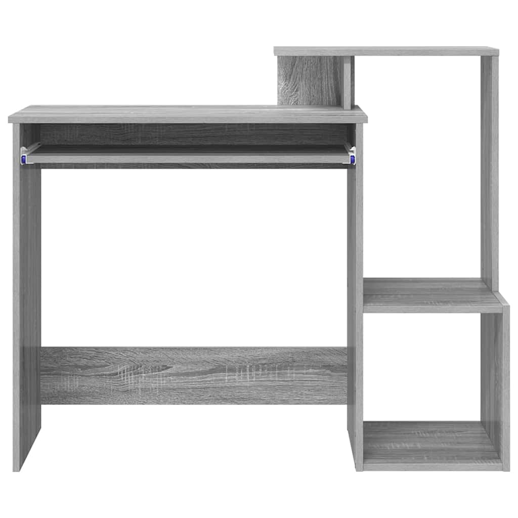 Bureau Gris Sonoma 106 x 40 x 88.5 cm Bois d'ingénierie - XIOS
