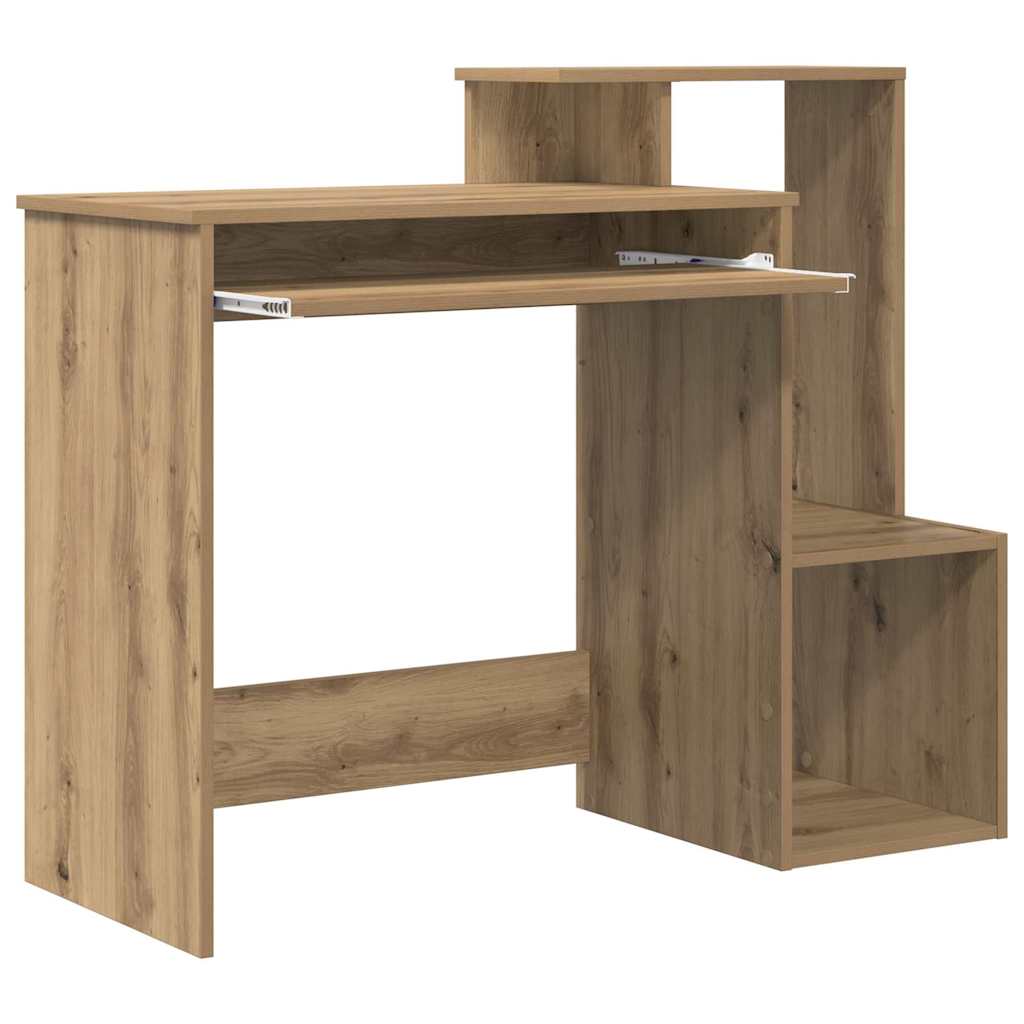 Bureau Chêne artisanal 106 x 40 x 88.5 cm Bois d'ingénierie - XIOS