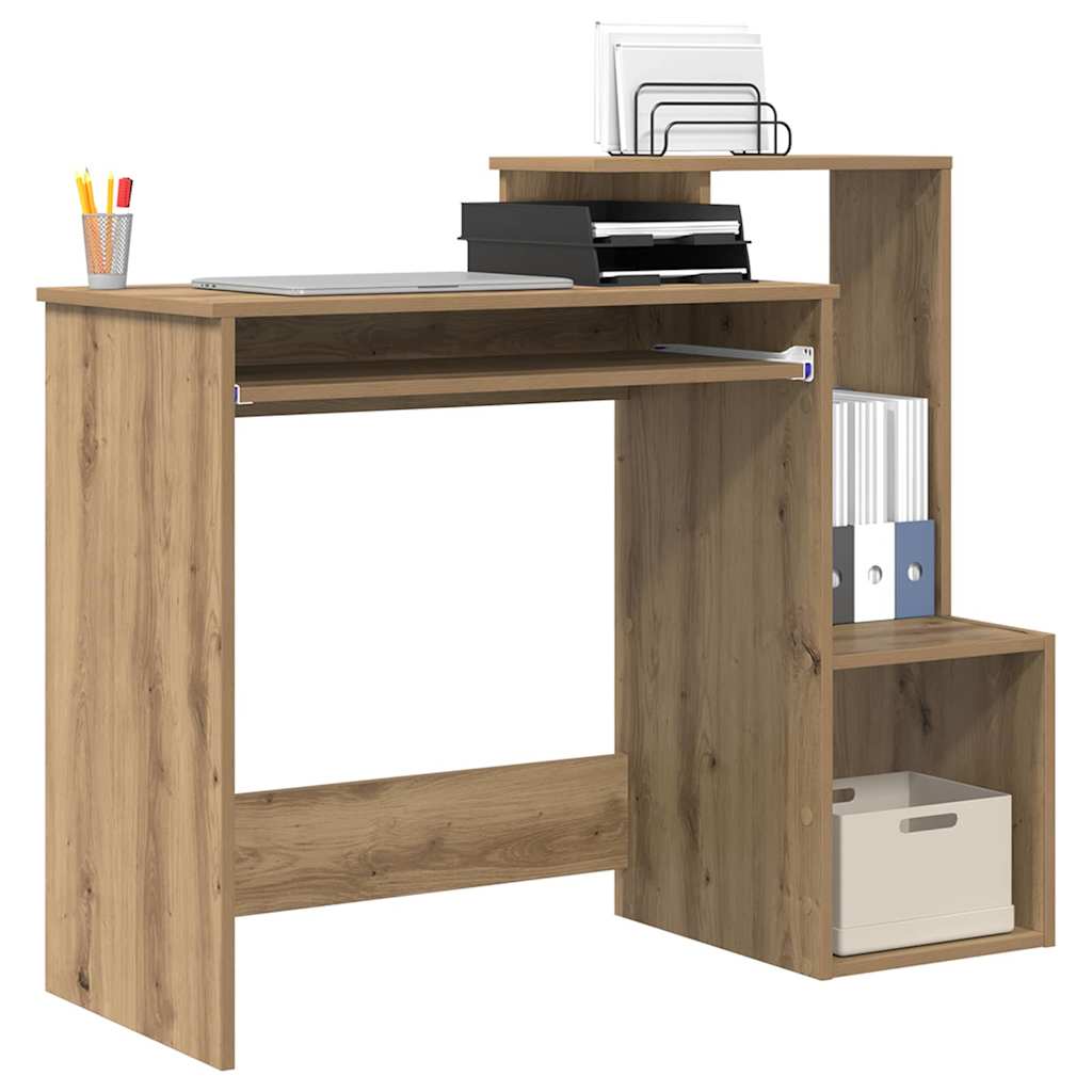 Bureau Chêne artisanal 106 x 40 x 88.5 cm Bois d'ingénierie - XIOS