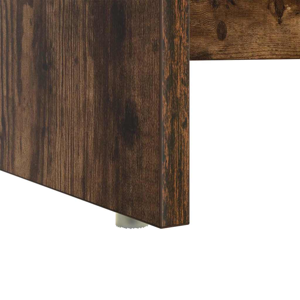 Bureau avec Rangement Chêne fumé 120.5 x 44 x 88.5 cm - XIOS