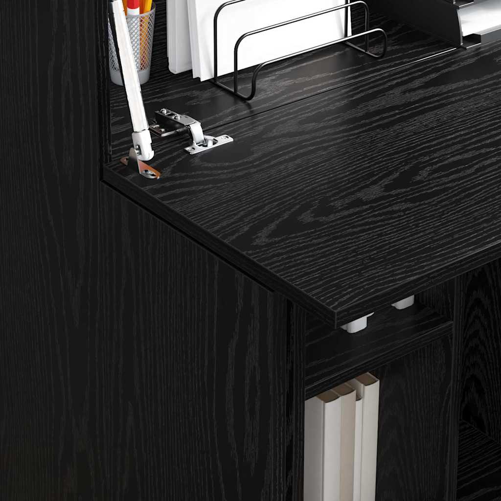 Bureau Chêne noir 71,5 x 31,5 x 106,5 cm Bois d'ingénierie - XIOS