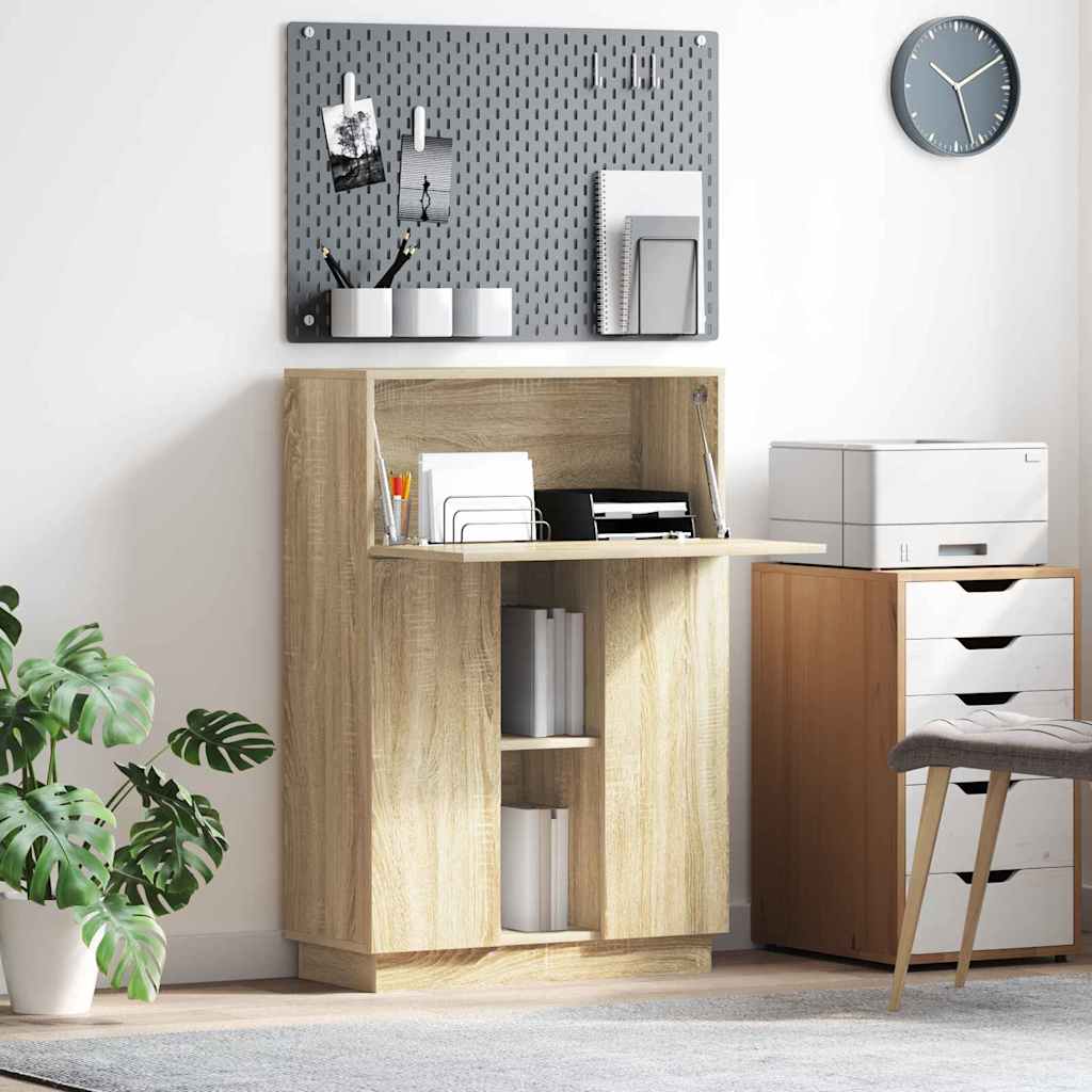 Bureau Chêne sonoma 71,5 x 31,5 x 106,5 cm Bois d'ingénierie - XIOS
