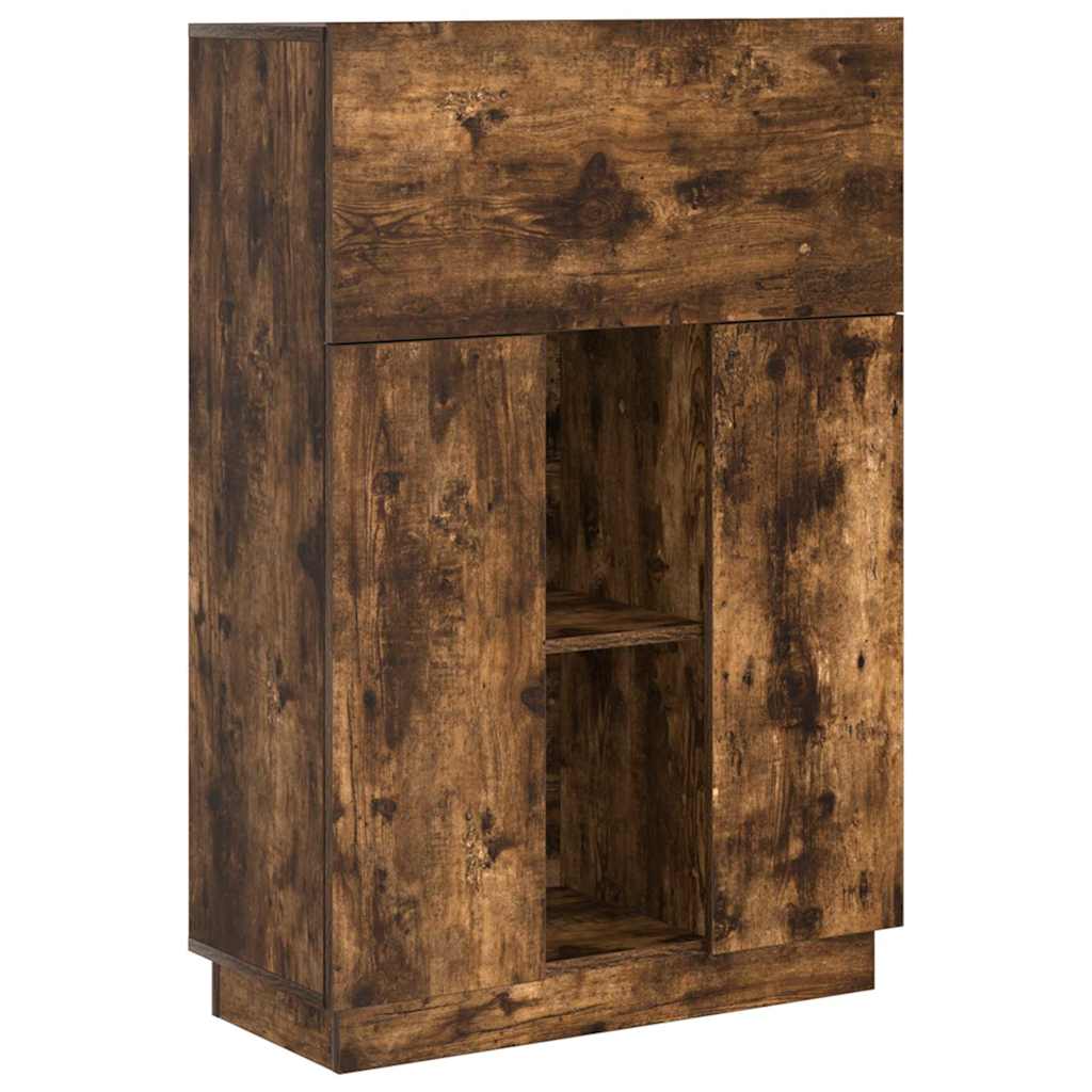 Bureau Chêne fumé 71,5 x 31,5 x 106,5 cm Bois d'ingénierie - XIOS