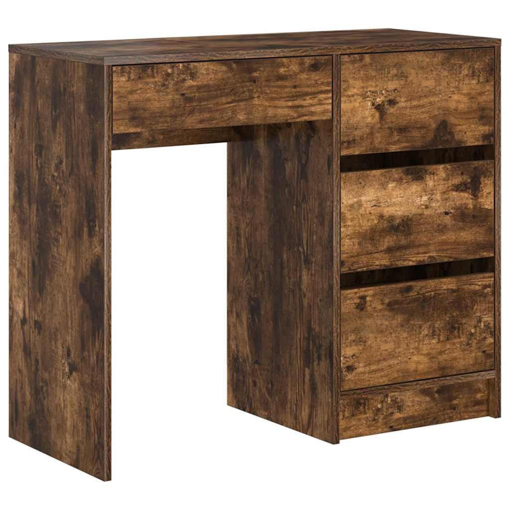 Bureau Chêne fumé 90 x 37,5 x 75 cm Bois d'ingénierie - XIOS