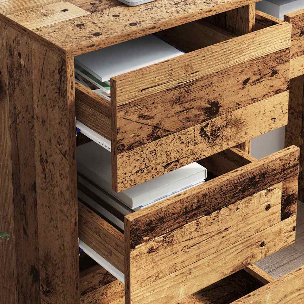 Bureau Bois ancien 90 x 37,5 x 75 cm Bois d'ingénierie - XIOS