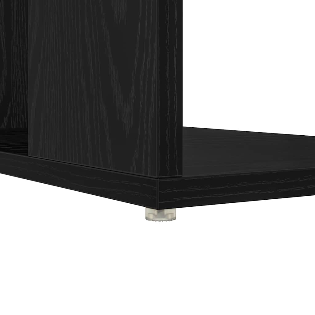 Bureau avec Rangement Chêne noir 130 x 50,5 x 75 cm - XIOS