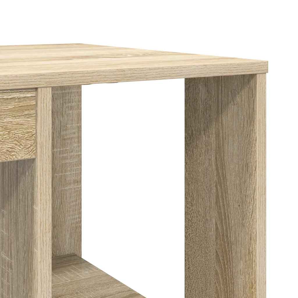 Bureau avec Rangement Chêne sonoma 130 x 50,5 x 75 cm - XIOS