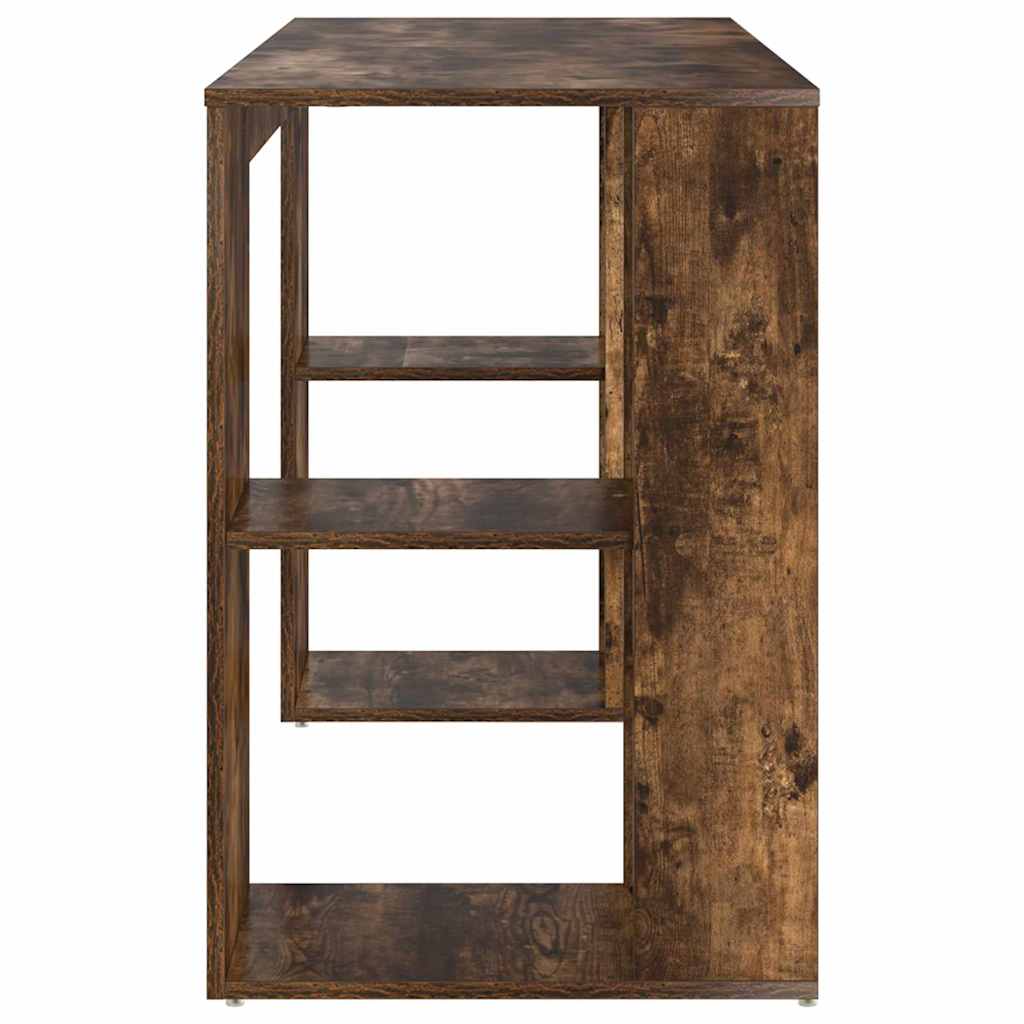 Bureau avec Rangement Chêne fumé 130 x 50,5 x 75 cm - XIOS