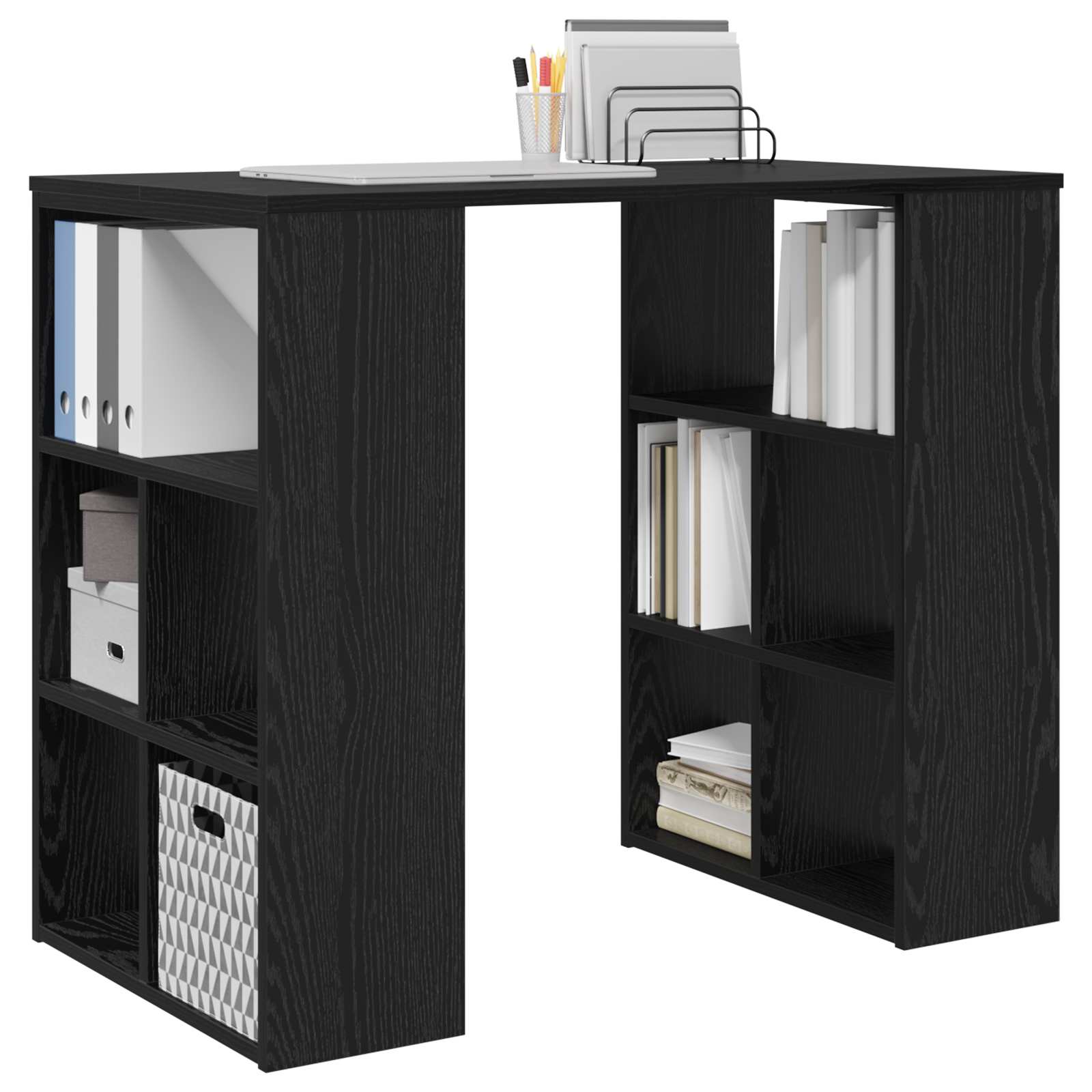 Bureau Chêne noir 90 x 50 x 75 cm Bois d'ingénierie - XIOS
