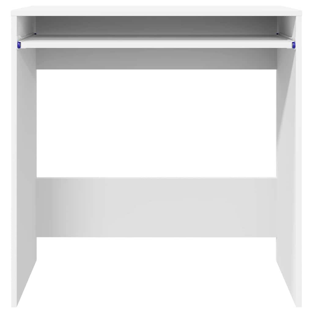 Bureau avec étagère Blanc 77,5 x 43 x 79 cm Bois d'ingénierie - XIOS
