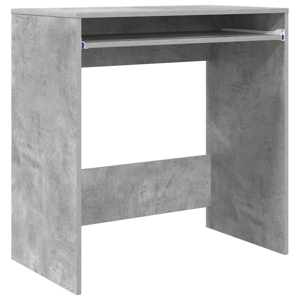 Bureau avec étagère Gris 77,5 x 43 x 79 cm Bois d'ingénierie - XIOS