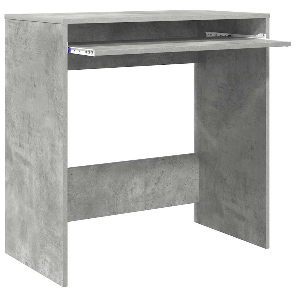 Bureau avec étagère Gris 77,5 x 43 x 79 cm Bois d'ingénierie - XIOS