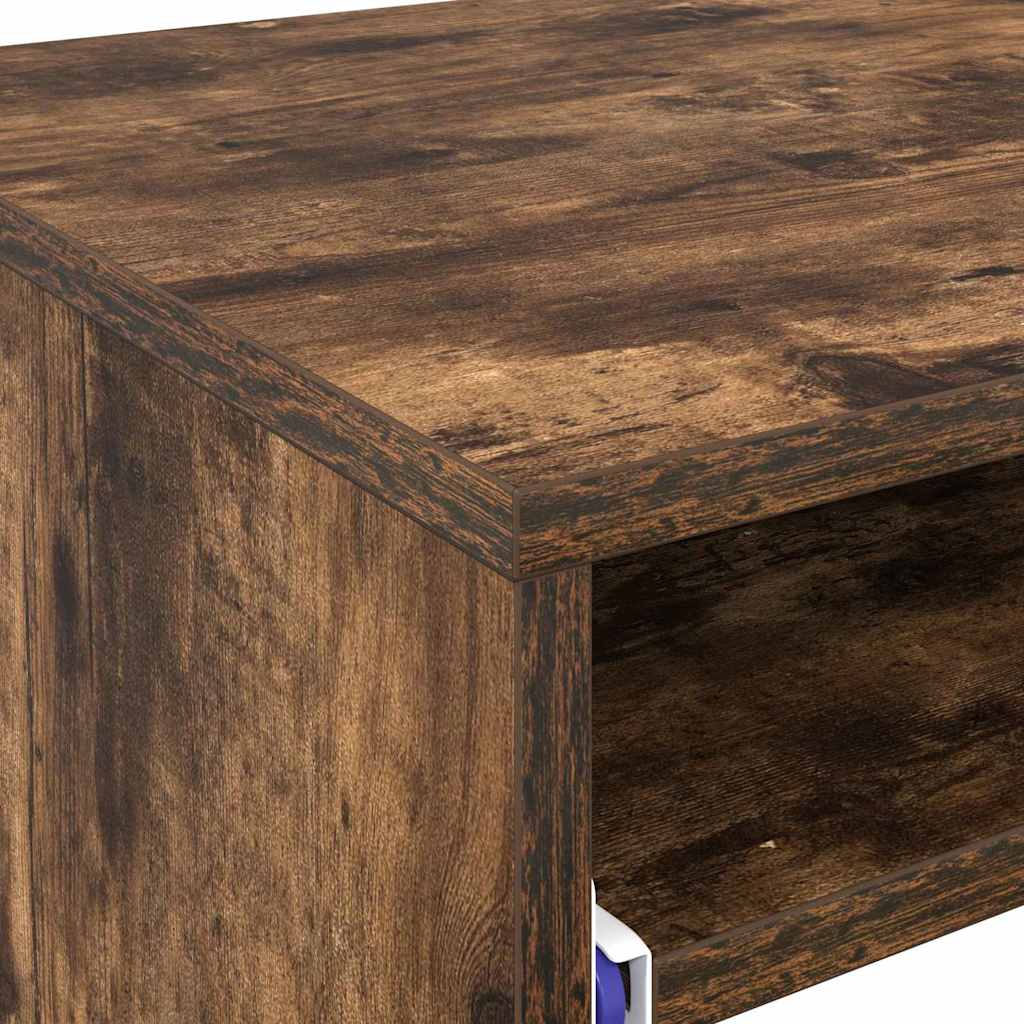Bureau Chêne fumé 77,5 x 43 x 79 cm Bois d'ingénierie - XIOS