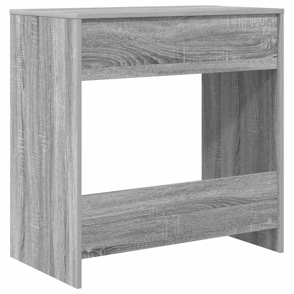 Bureau avec étagère Gris 77,5 x 43 x 79 cm Bois d'ingénierie - XIOS
