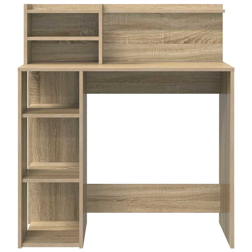 Bureau avec rangement Chêne sonoma 90 x 48 x 101,5 cm - XIOS