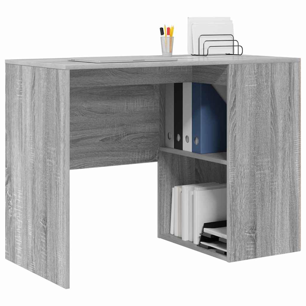 Bureau Gris Sonoma 102 x 50 x 75 cm Bois d'ingénierie - XIOS