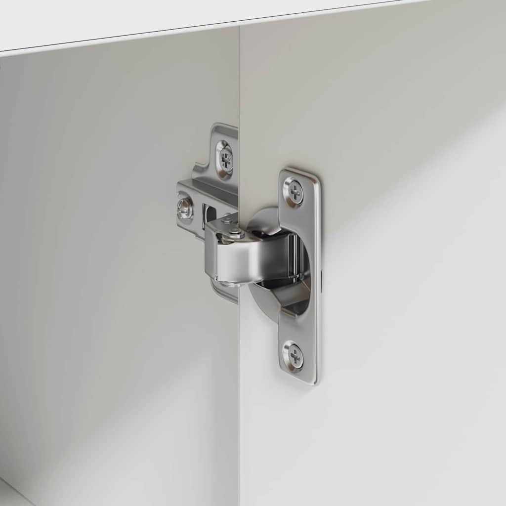 Buffet avec tiroir Blanc 38 x 34,5 x 75 cm Bois d'ingénierie - XIOS