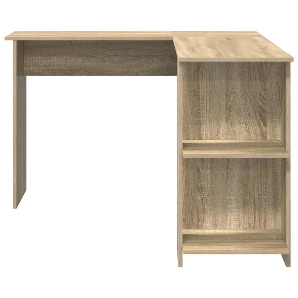Bureau d'angle avec rangement Chêne sonoma 140 x 113.5 x 75 cm - XIOS