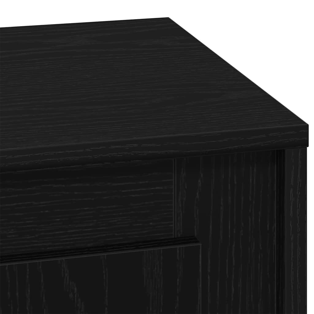 Cabinet de chevet avec 2 pcs Noir 44 x 34,5 x 45 cm - XIOS