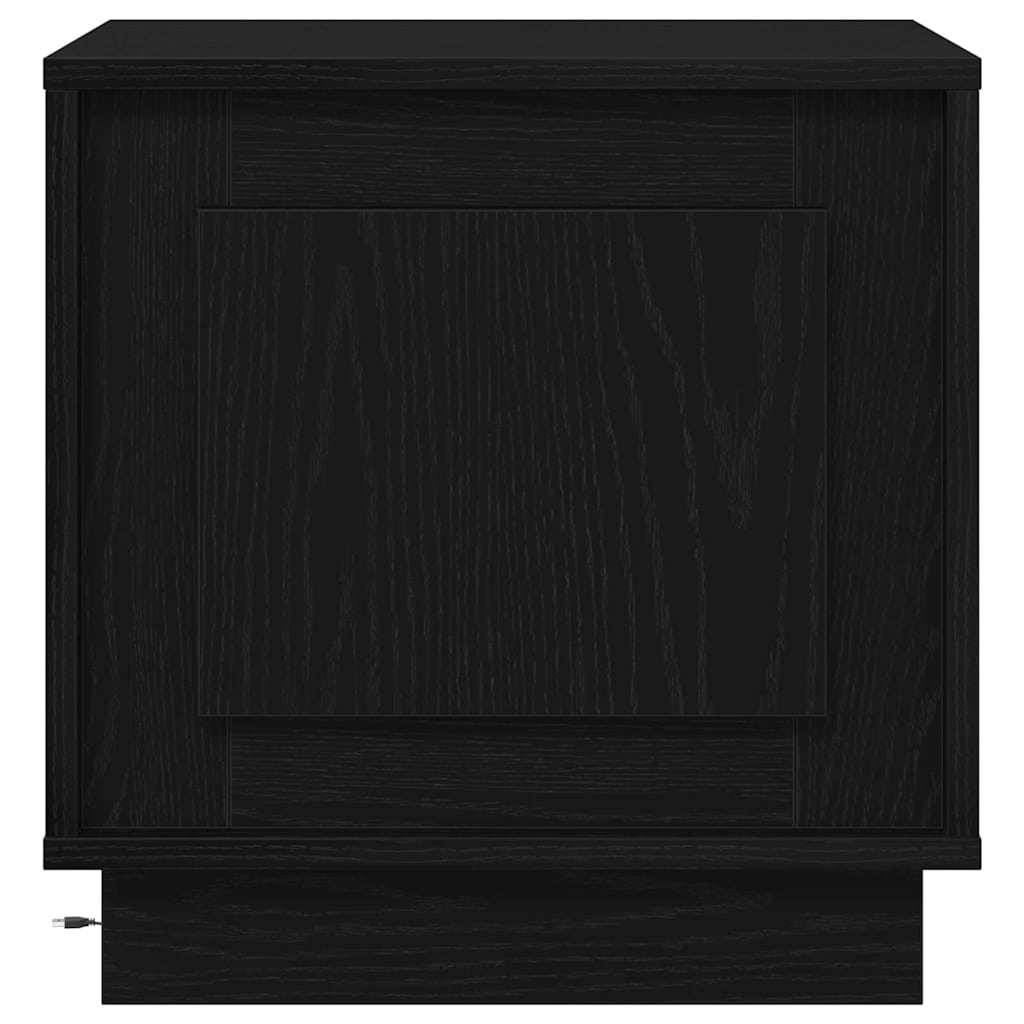 Cabinet de chevet avec 2 pcs Noir 44 x 34,5 x 45 cm - XIOS