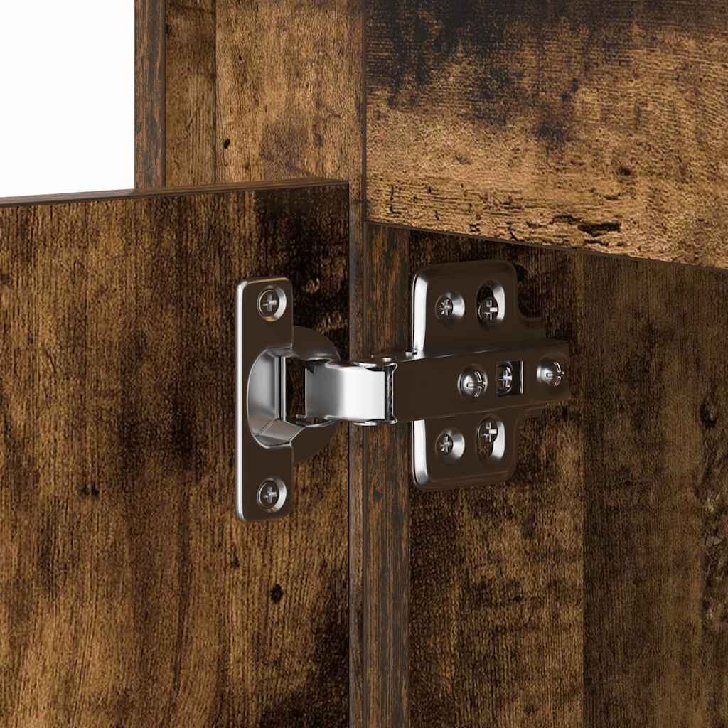 Cabinet de chevet avec Chêne fumé 44 x 34,5 x 45 cm - XIOS