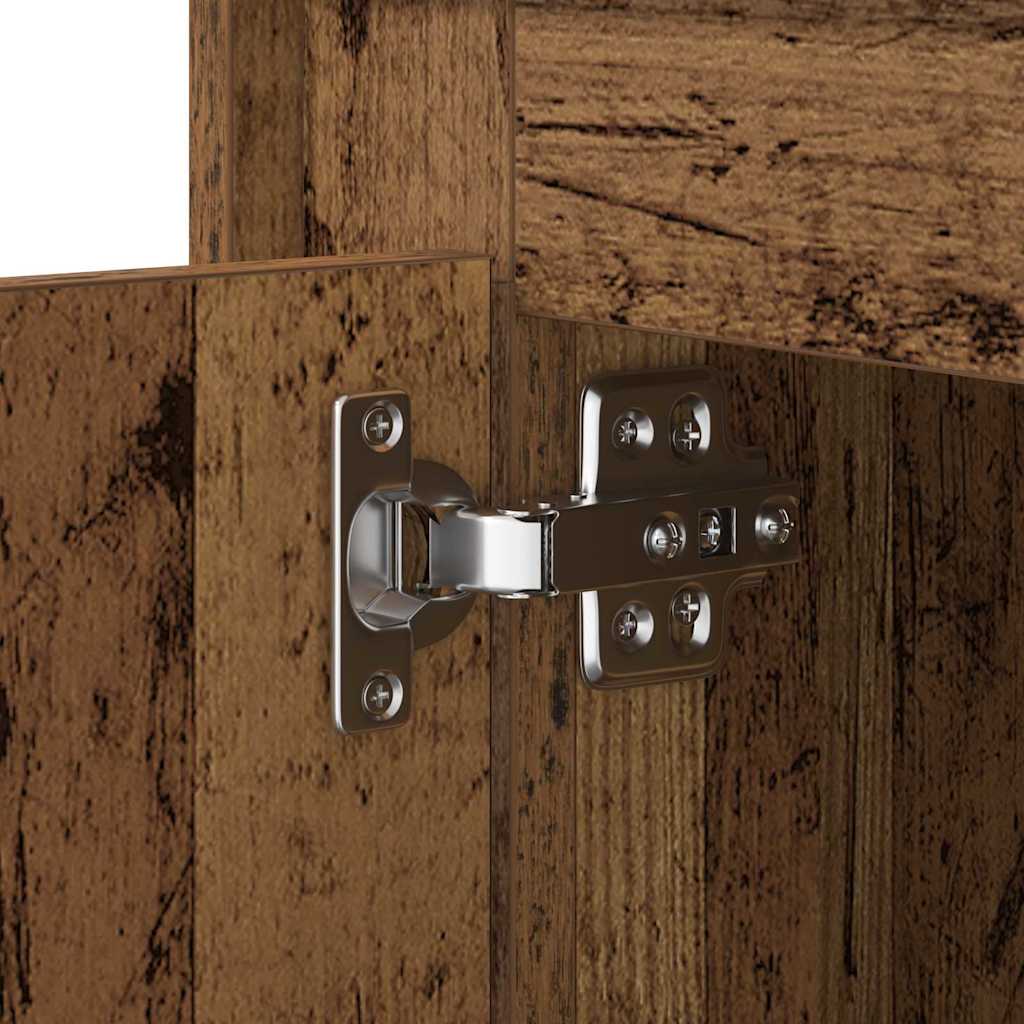 Cabinet de chevet avec Bois ancien 44 x 34,5 x 45 cm - XIOS