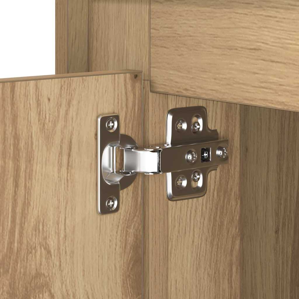 Cabinet de chevet avec Chêne artisanal 44 x 34,5 x 45 cm - XIOS