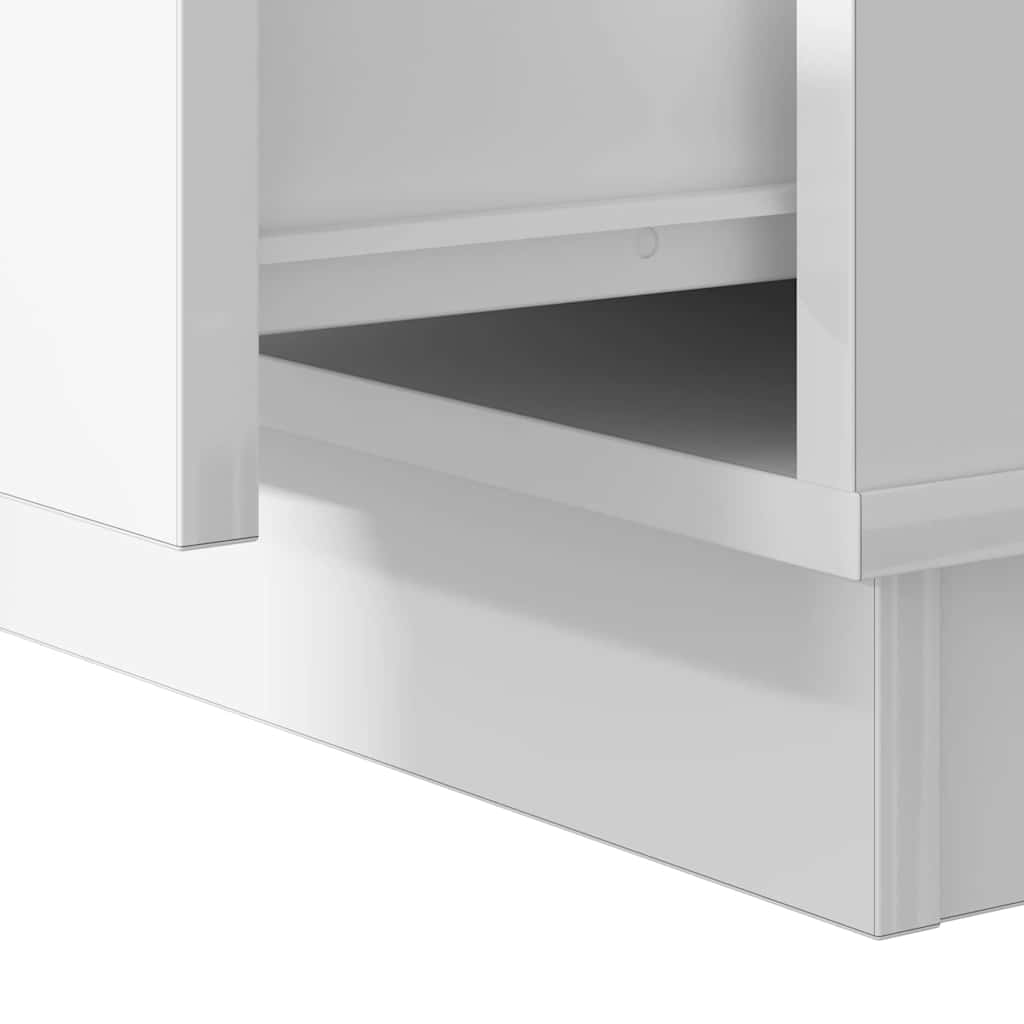 Cabinet de chevet Blanc 50 x 34.5 x 50 cm. Bois d'ingénierie - XIOS