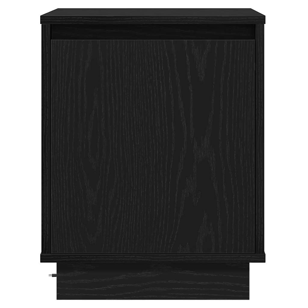 Cabinet de chevet avec 2 pcs Noir 39 x 34.5 x 50 cm - XIOS