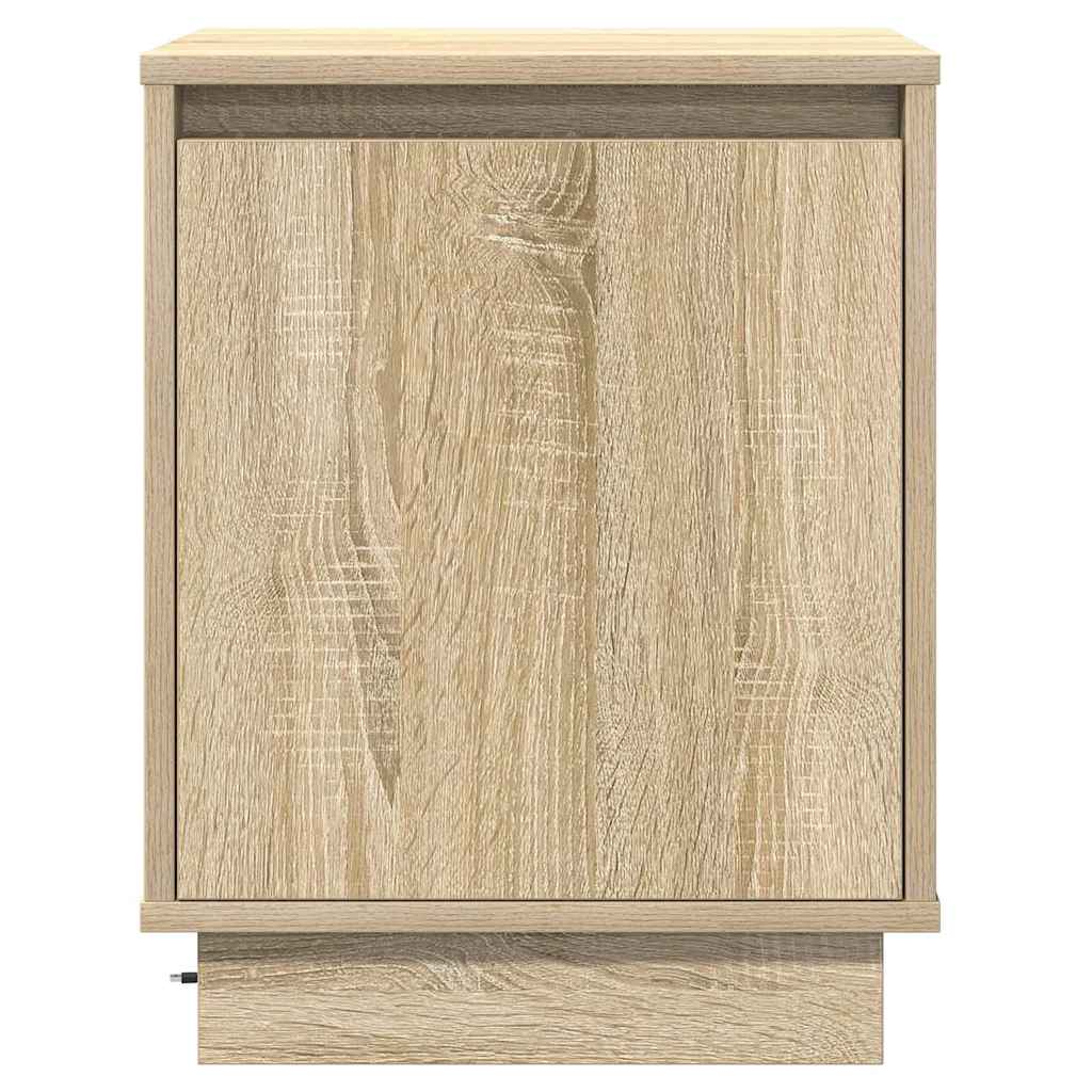Cabinet de chevet avec Chêne sonoma 39 x 34.5 x 50 cm - XIOS