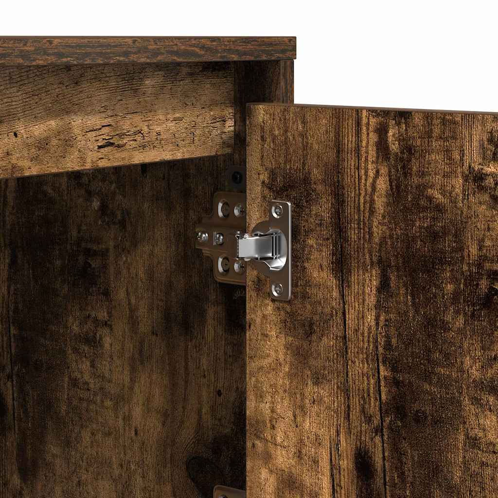 Cabinet de chevet avec Chêne fumé 39 x 34.5 x 50 cm - XIOS