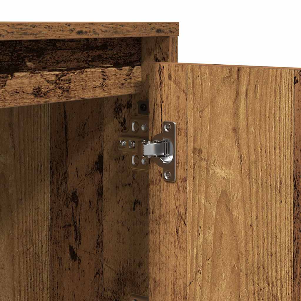 Cabinet de chevet avec Bois Ancien 39 x 34.5 x 50 cm - XIOS